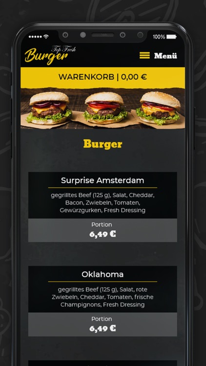 Top Fresh Burger Hamburg screenshot-3