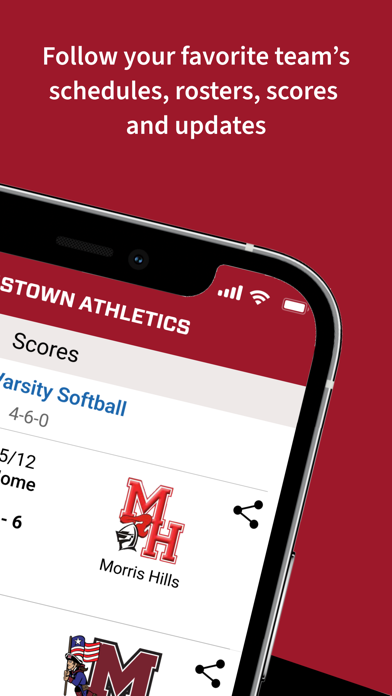 Morristown Athletics Screenshot
