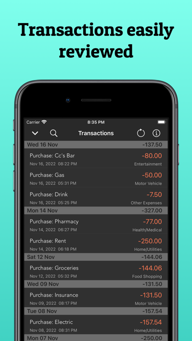 Cash Tracker: Spending, Budget Screenshot