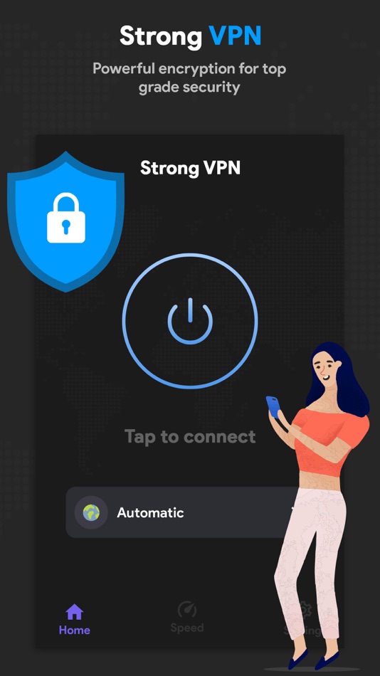 #1. VPN App - Strong VPN (iOS) بواسطة: SHELL INFRASTRUCTURE PRIVATE LIMITED