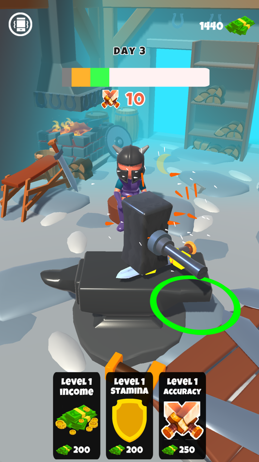 #4. Weapon Crafter (iOS) 由: Clocknest Games