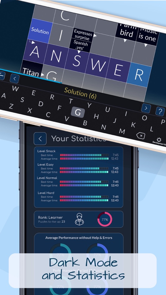 #6. Crossword Plus: the Puzzle App (iOS) 由: the binary family