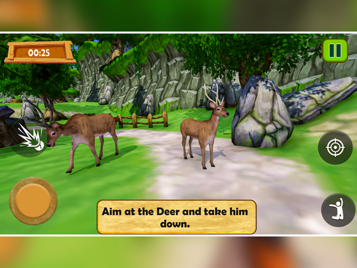 Wild Deer Forest Safari Quest