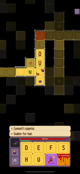 Game screenshot Crossword Dungeon apk