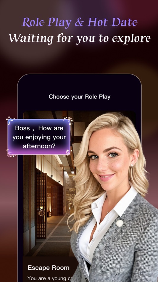 #4. AI GirlFriend & Companion (iOS) 由: Xi'an Zhibo Hailian Information Technology Co., Ltd.