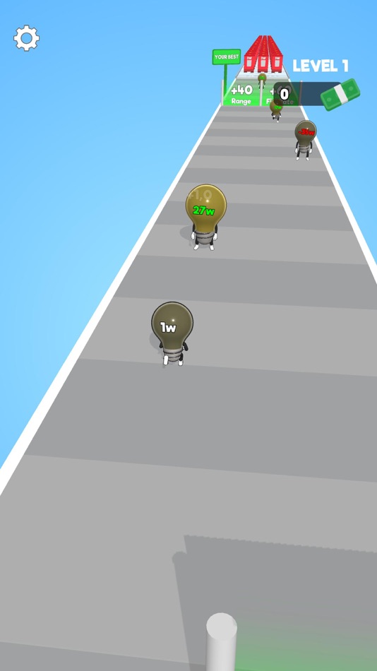 #9. Watt The Bulb (iOS) โดย: Mustafa Akbaba