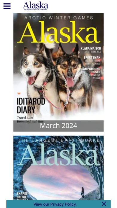 Alaska Magazine Screenshot 1 - AppWisp.com Alaska Magazine Screenshot 1 - AppWisp.com