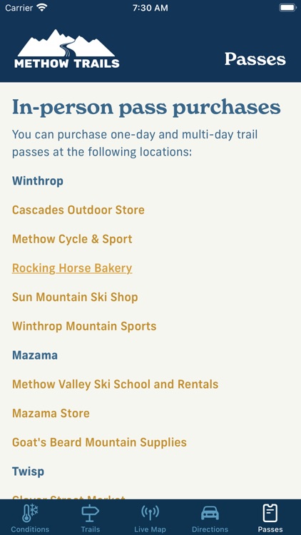 Methow Trails Grooming Report screenshot-4