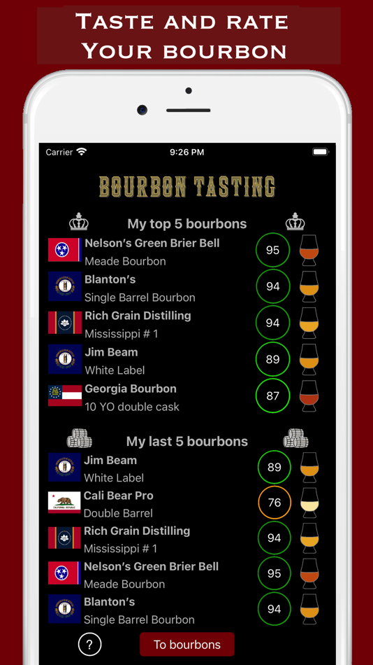 Bourbon Tasting - 4.1 - (iOS)