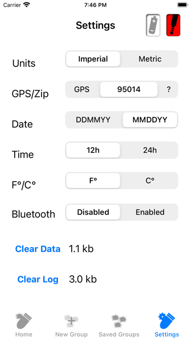 Caldwell Precision Chronograph Screenshot