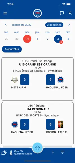Game screenshot FCSR Haguenau apk