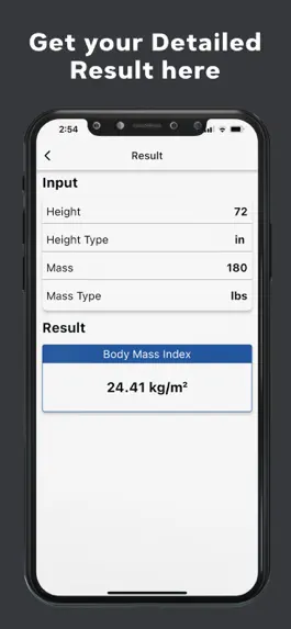 Game screenshot Calculate BMI: Body Mass Index hack