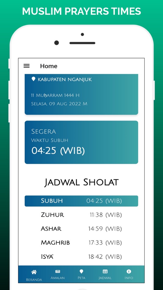 Muslim Prayers Times - 1.0 - (iOS)