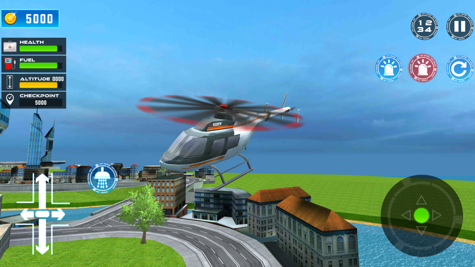 #4. Helicopter Rescue Missions Sim (iOS) 由: Usama Shafiq