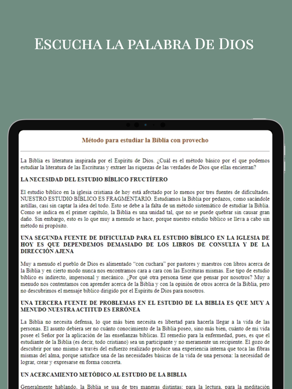 La Biblia de Jerusalén iPad screenshot 8 - Book app