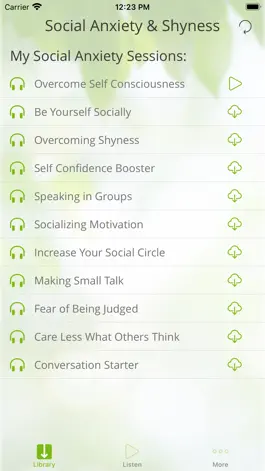 Game screenshot Hypnosis for Social Anxiety apk