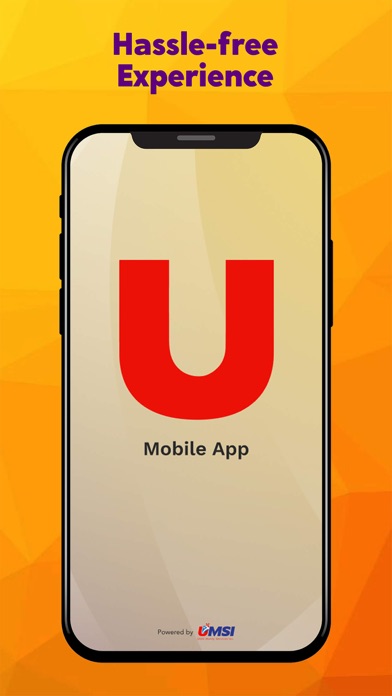 U Mobile App Screenshot