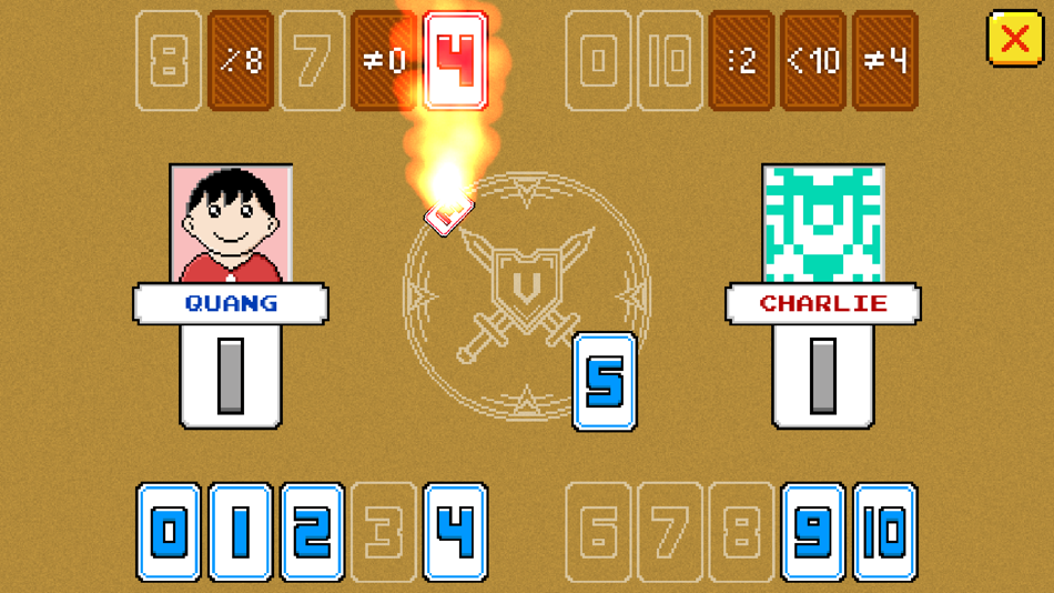 #3. Number Duel - Card Battle (iOS) Podle: Quang Duc Vu