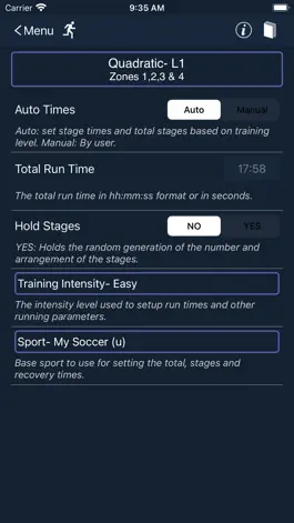 Game screenshot Fartlek Runs hack