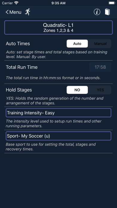 Fartlek Runs Screenshot