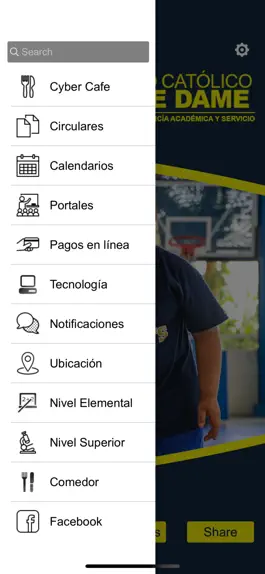 Game screenshot Colegio Católico Notre Dame apk