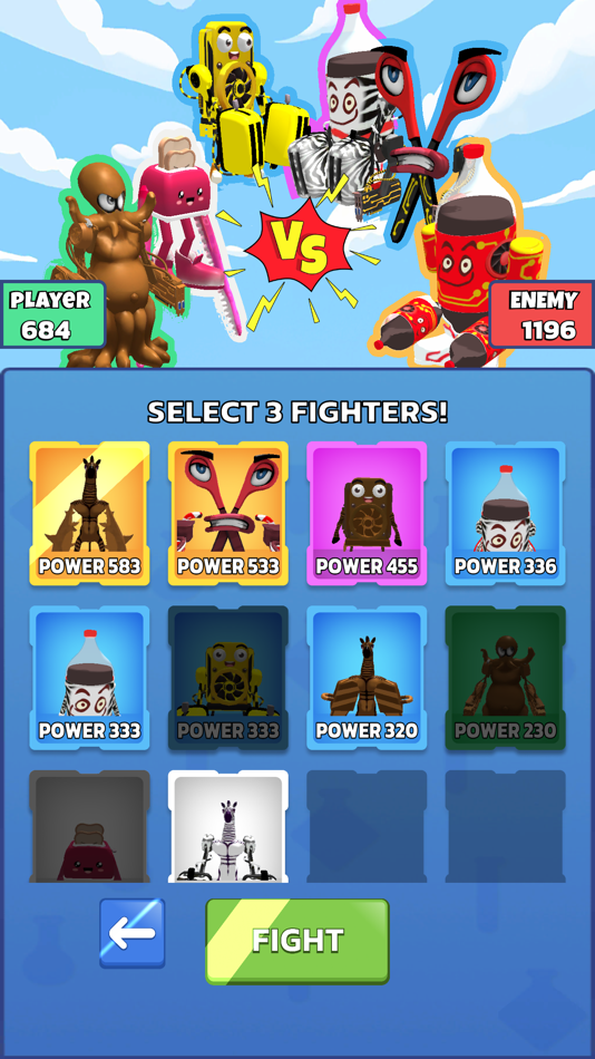 #6. Merge Anything - Mutant Battle (iOS) Bởi: SayGames LTD