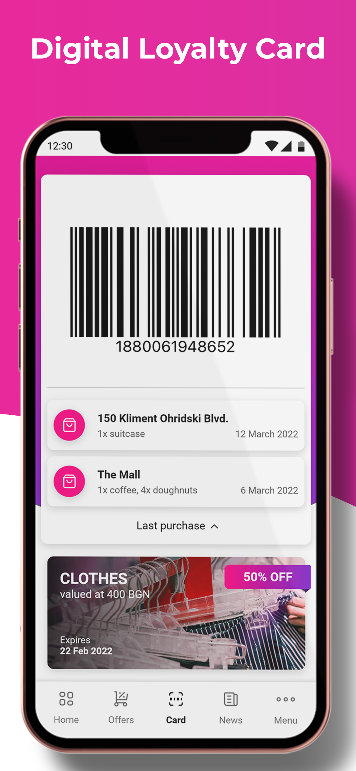 Whiz Loyalty App
