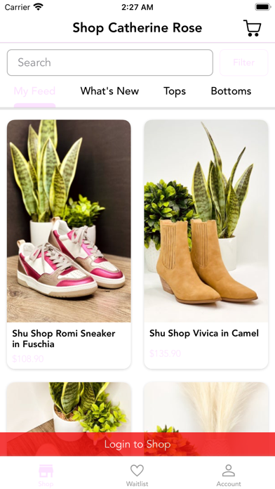 Shop Catherine Rose Screenshot