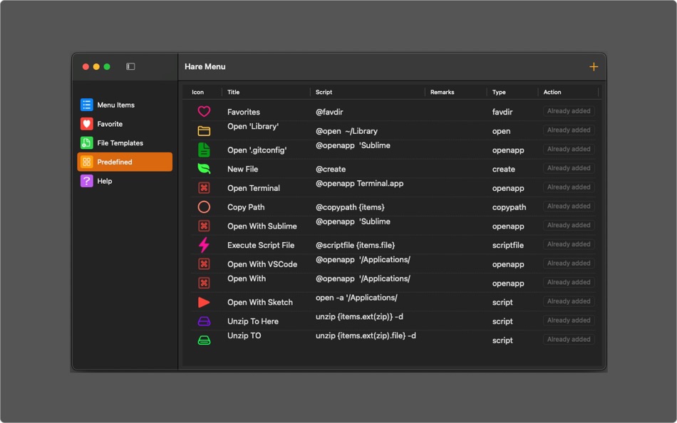 #4. HareMenu (macOS) 由: 恩涛 杨
