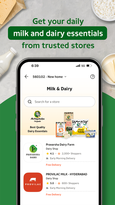 Pincode: Grocery Delivery App Screenshot