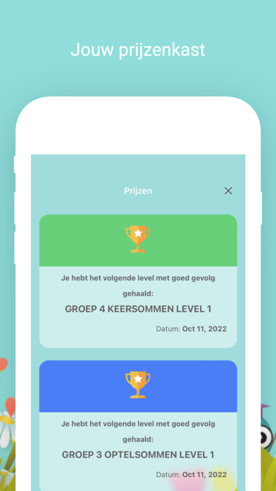 Rekenspelletjes groep 3 t/m 5 Screenshot