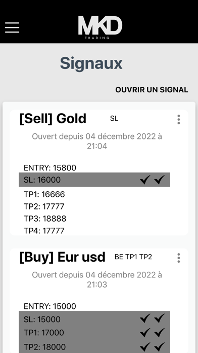 MKD Trading FR Screenshot