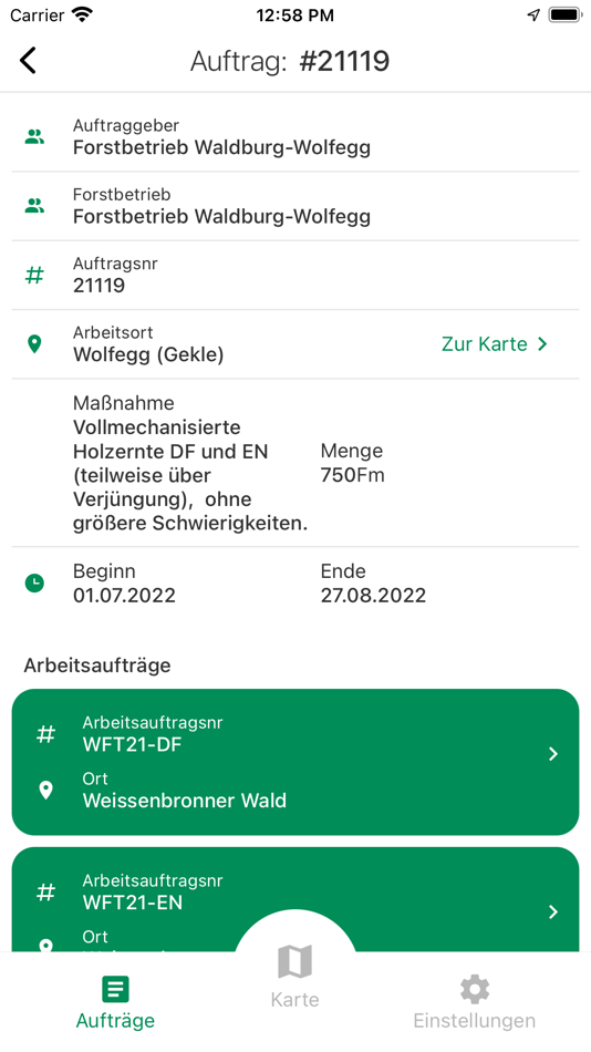 #2. WFW MultiMaps (iOS) 由: Waldburg Forstmaschinen GmbH