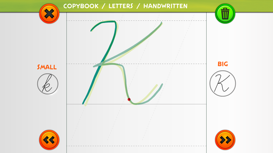 #4. Alphabet Tracing - Copybook (iOS) By: Pavel Vitesnik