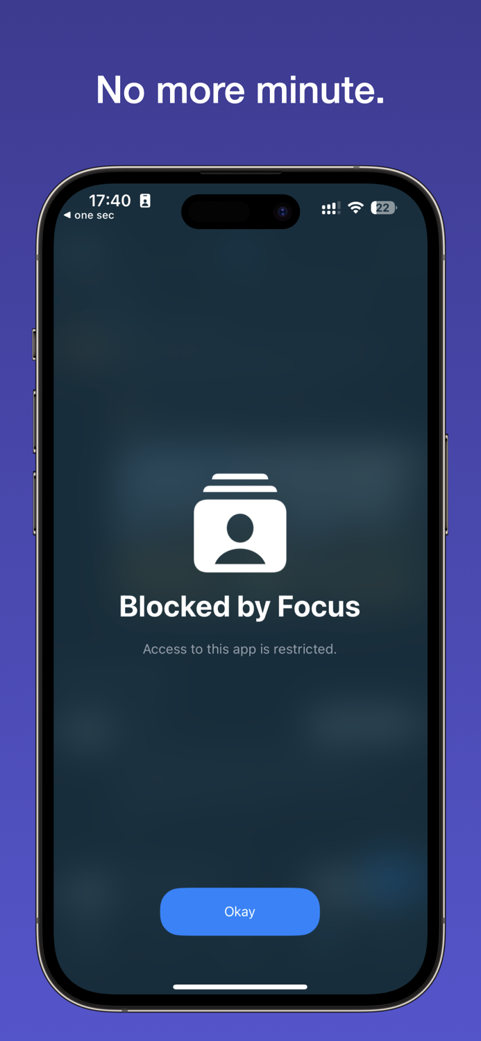 ScreenTime  Focus App Block