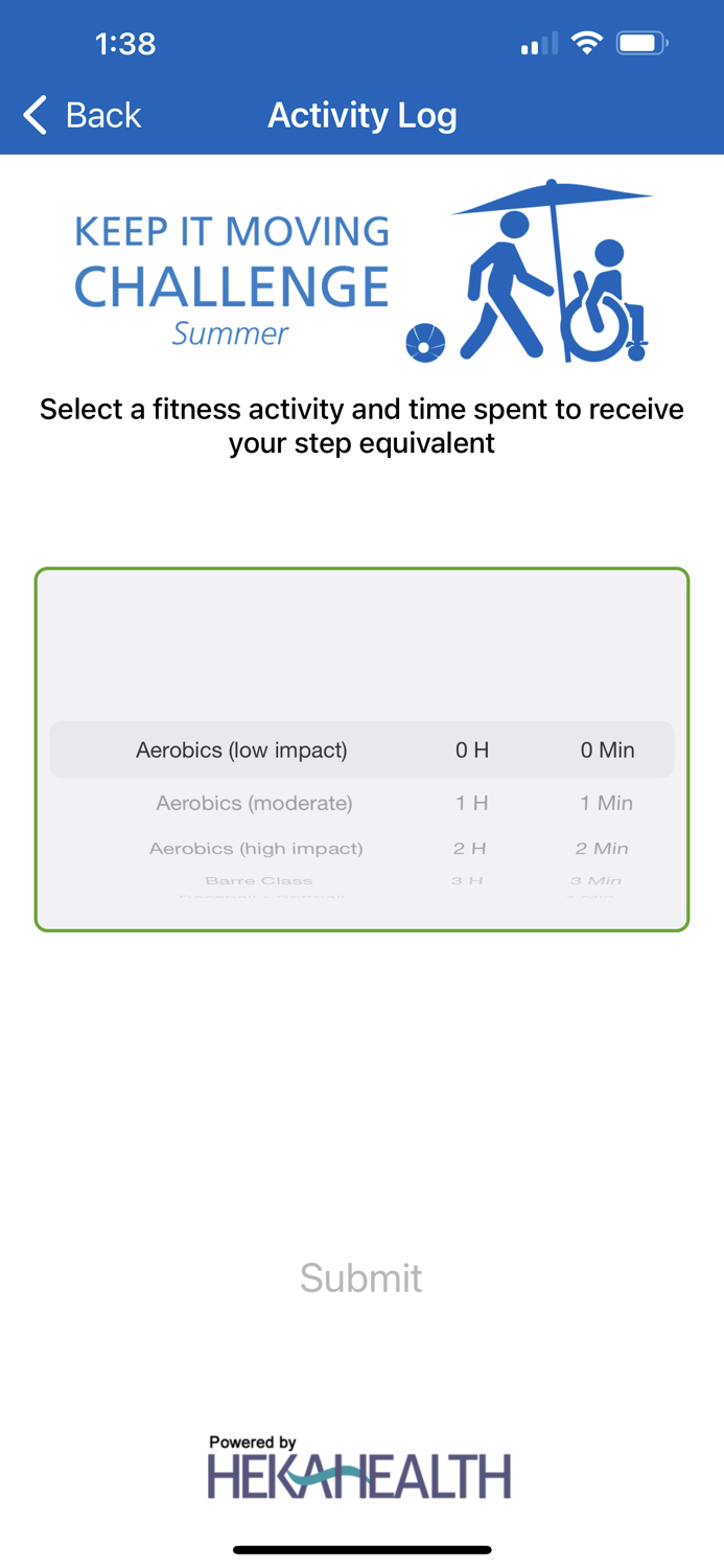 APHA Keep It Moving Challenge