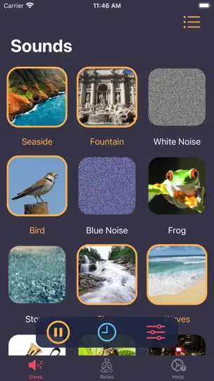 Sleep Music - Fast Sleep iPhone Screenshot 1