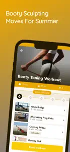 Booty Building Workout Plan screenshot #4 for iPhone