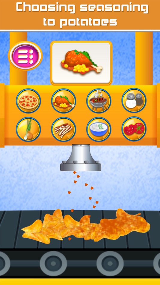 #3. Potato Chip Factory Simulator (iOS) 由: VIET NAM YDC COMPANY LIMITED