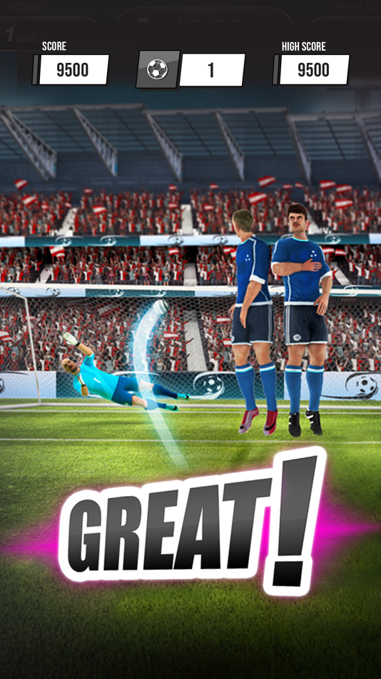 #4. Penalty Shootouts (iOS) 由: Gameville Studio Inc.