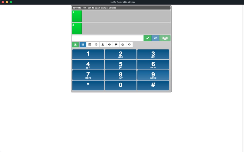 #2. IsMyPeers Desktop (macOS) 由: CALLMYWAY NY S.A.