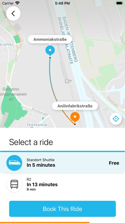 Shuttle - powered by Via