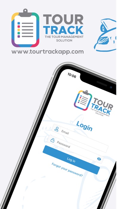 TourTrack App Screenshot