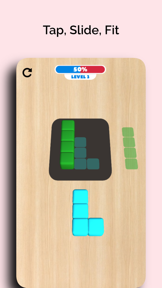 #3. Slide Blocks 3D (iOS) 게시자: Antonis Panoris