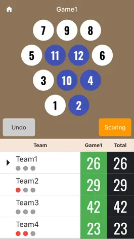 Game screenshot Simple Mölkky Scoreboard mod apk