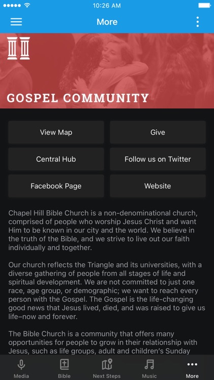 Chapel Hill Bible Church
