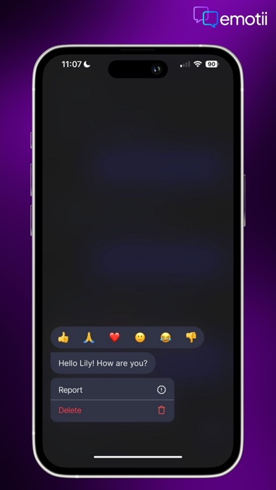 emotii - Realtime Translator iPhone screenshot 5 - Social Networking app