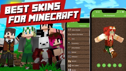 Best Skins for Minecraft PE PCのおすすめ画像1