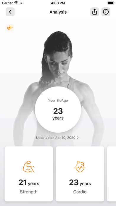 Elan Fitness Workout Screenshot
