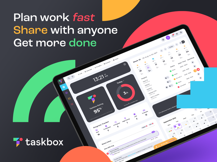Taskbox - Organise everything